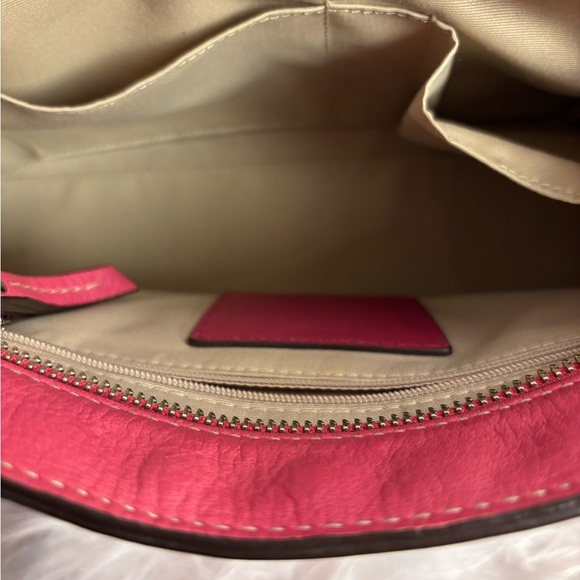 Coach Pink Madeline Leather Shoulder Bag / Tote - Picture 10 of 11